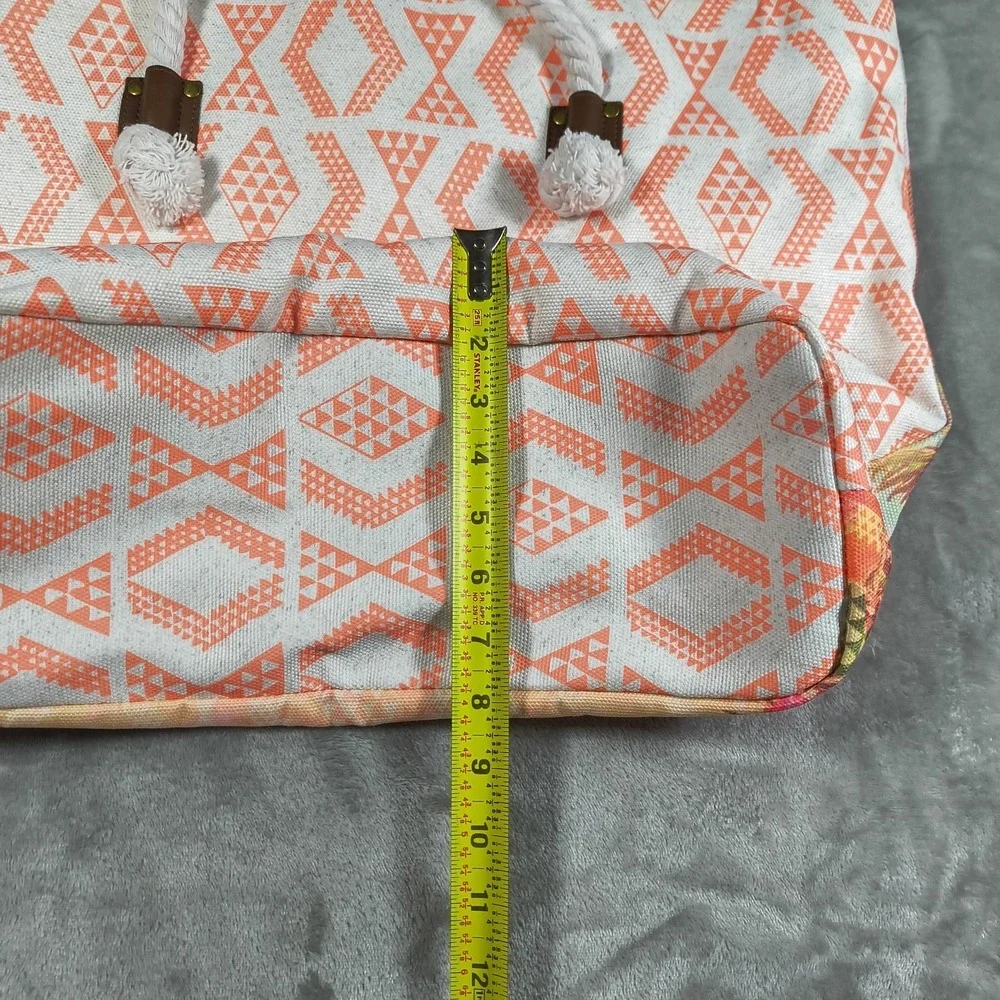 Rip Curl Tote Bag Womens Aloha‎ Beach Rope Handle Large Travel Surf Swim Pocket
